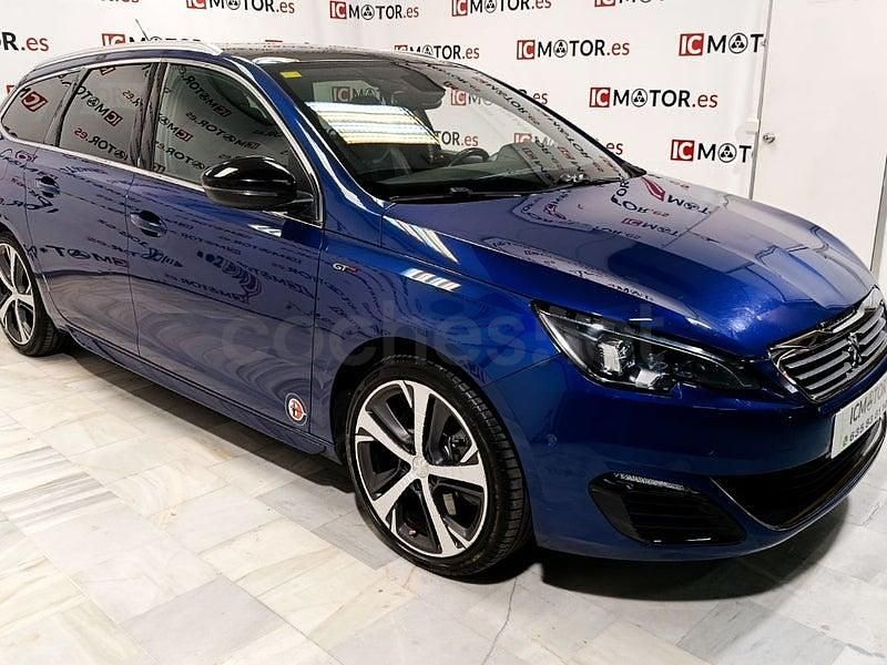 Usado Peugeot 308 GT 205 CV (150 kW) 2016 Azul Berlina
