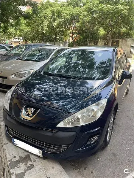 Usado Peugeot 308 Sport 120 CV (88 kW) 2009 Azul Berlina