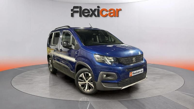 Usado Peugeot Rifter GT-line 131 CV (96 kW) 2019 Azul Monovolumen