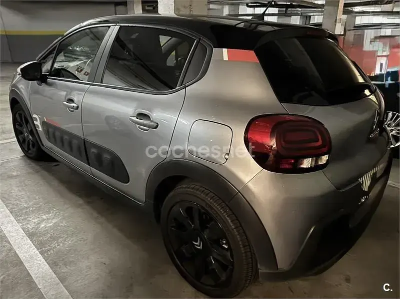 Usado Citroën C3 Feel 110 CV (80 kW) 2019 Gris / plata Utilitario
