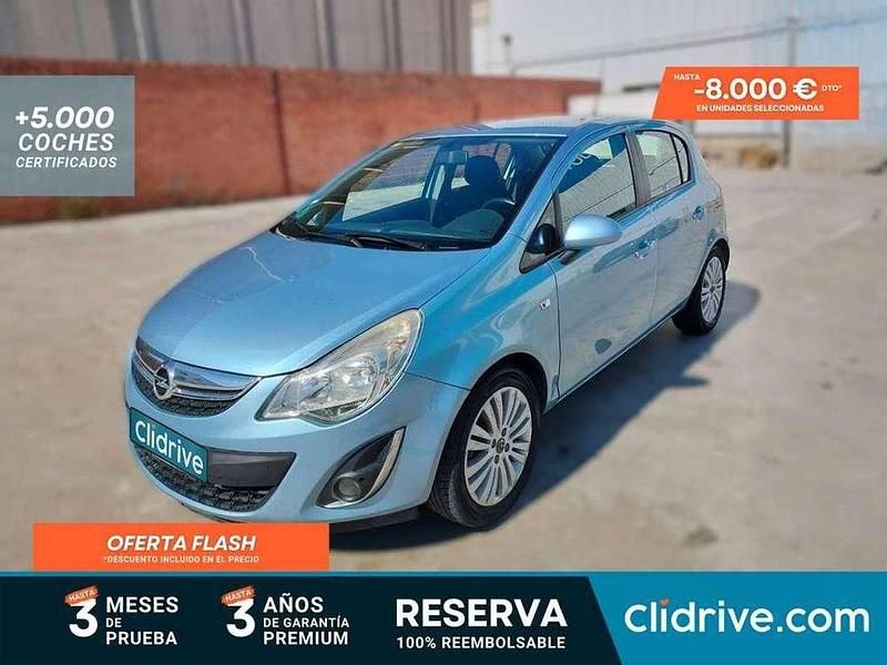 Usado Opel Corsa Selective 90 CV (66 kW) 2013 Azul Utilitario