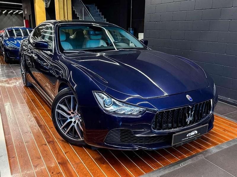 Azul Usado 2015 Maserati Ghibli Coupe | 25.500 € (Super precio) - Imagen 1/4