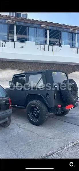 Usado Jeep Wrangler 118 CV (86 kW) 2001 Negro SUV