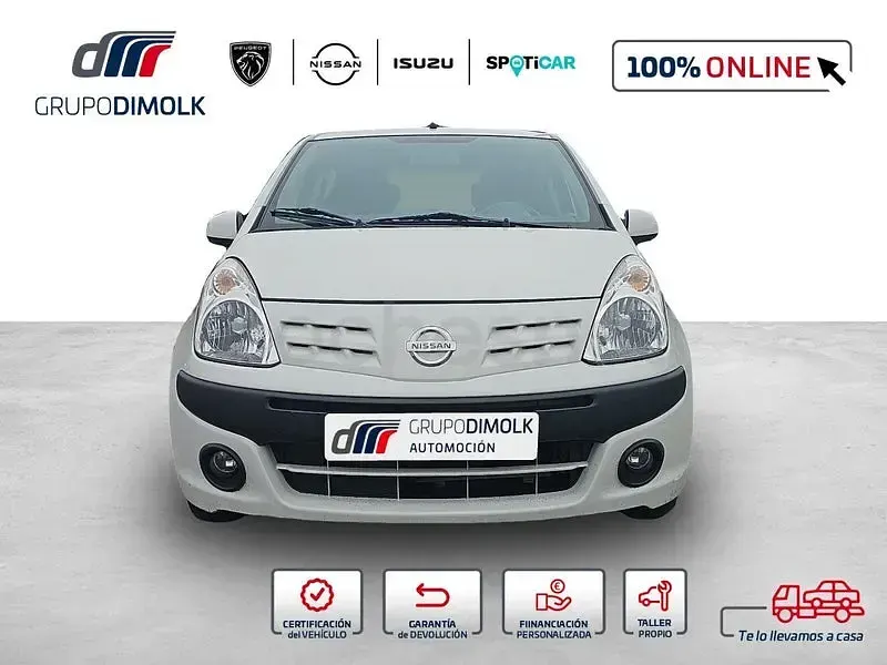 Usado Nissan Pixo Acenta 68 CV (50 kW) 2009 Blanco Utilitario