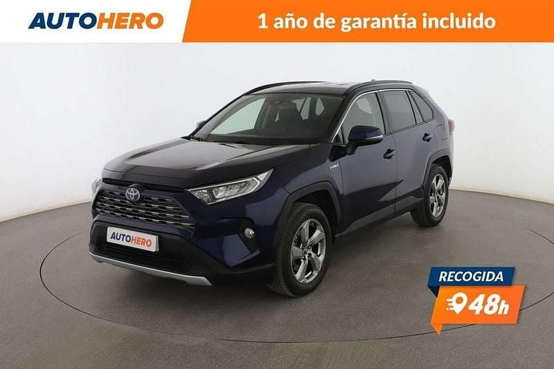 Azul Usado 2019 Toyota RAV4 Hybrid Advance SUV | 28.699 € (Precio justo) - Imagen 1/3