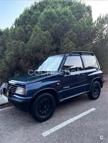 Usado Suzuki Vitara 81 CV (59 kW) 1993 Azul Familiar