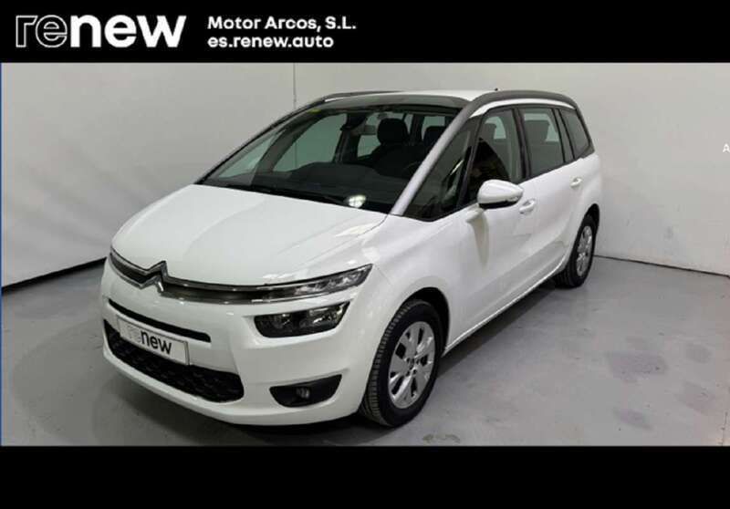 Blanco Usado 2015 Citroën Grand C4 Picasso Seduction Monovolumen | 9900 € (Precio justo) - Imagen 1/4