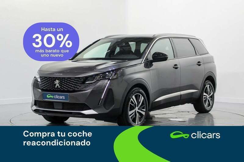 Gris Usado 2024 Peugeot 5008 Allure Monovolumen | 23.190 € (Precio justo) - Imagen 1/4