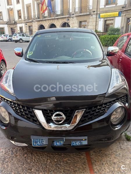 Negro Usado 2015 Nissan Juke Acenta SUV | 9600 € (Buen precio) - Imagen 1/4