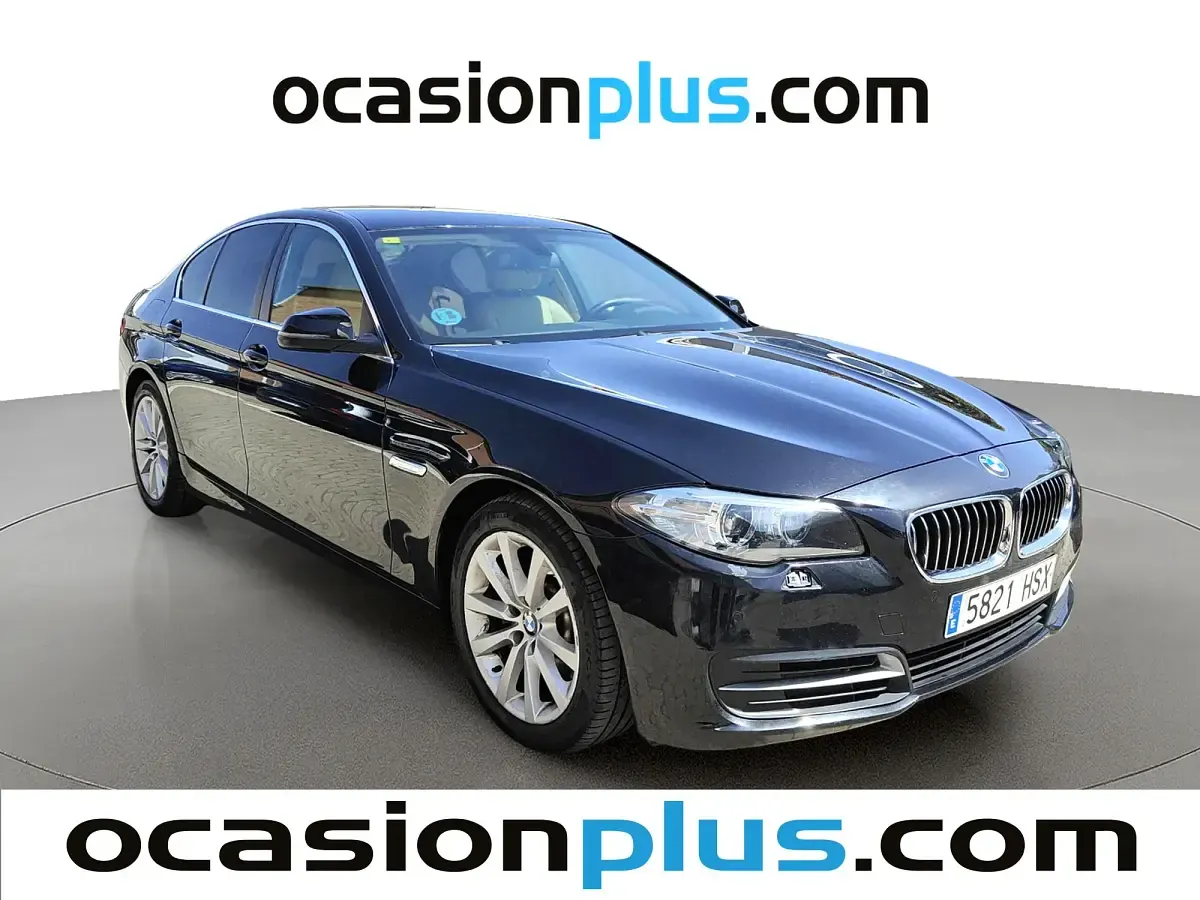 Usado BMW 528 245 CV (180 kW) 2013 Negro Berlina