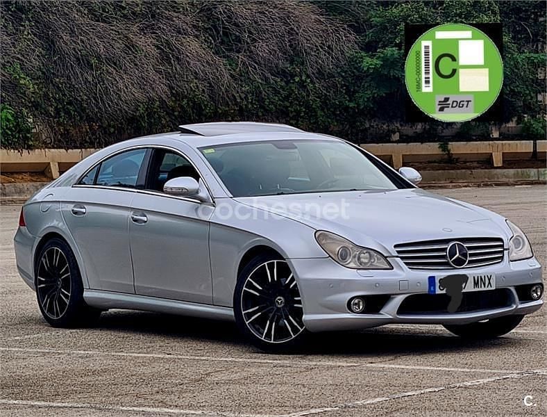 Gris / plata Usado 2005 Mercedes CLS350 Berlina | 9900 € (Un poco caro) - Imagen 1/4