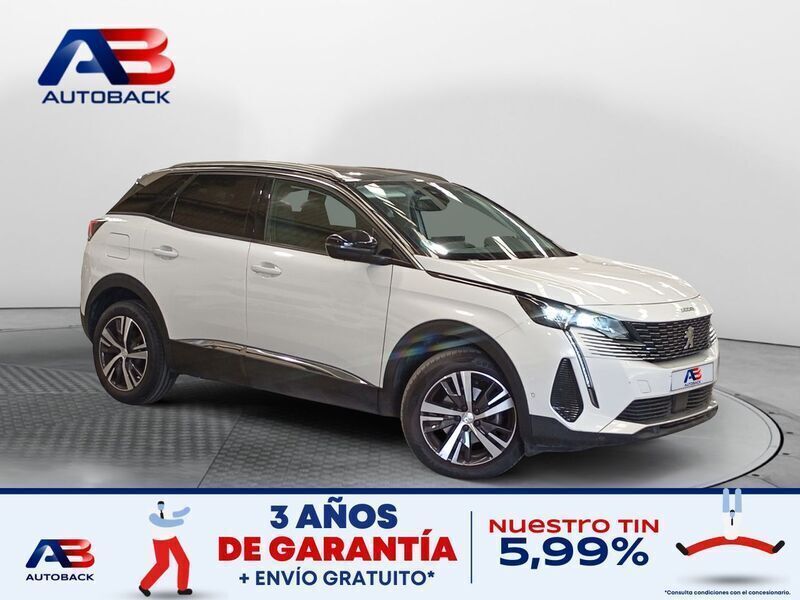 Blanco Usado 2021 Peugeot 3008 Allure SUV | 17.550 € (Buen precio) - Imagen 1/1