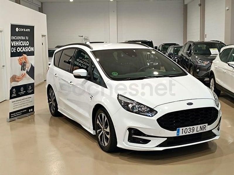 Usado Ford S-MAX ST-Line 150 CV (110 kW) 2021 Blanco Monovolumen