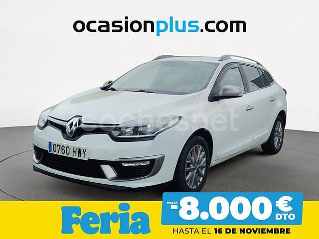 Blanco Usado 2014 Renault Mégane GrandTour GT Familiar | 9150 € (Un poco caro) - Imagen 1/4