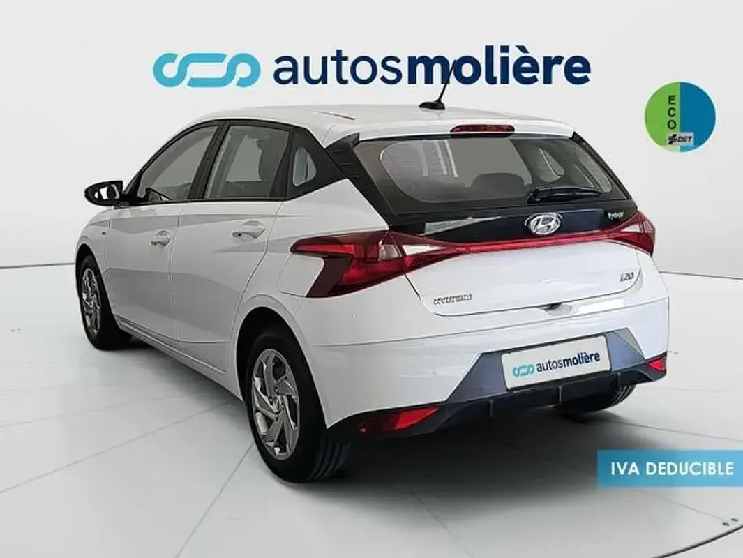 Usado Hyundai i20 101 CV (74 kW) 2021 Blanco Utilitario