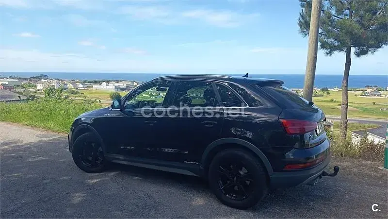 Usado Audi Q3 Design 150 CV (110 kW) 2016 Negro SUV