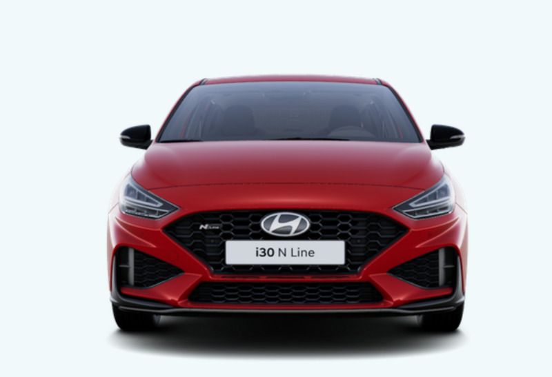 Usado Hyundai i30 N Line 100 CV (73 kW) 2024 Rojo