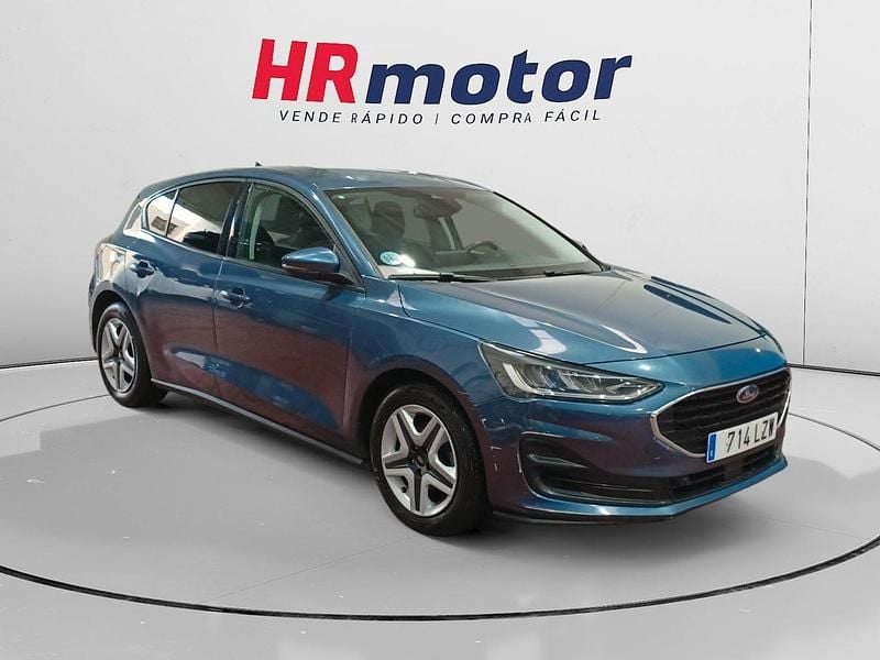 Azul Usado 2022 Ford Focus Trend Berlina | 16.890 € (Precio justo) - Imagen 1/4