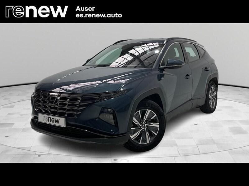 Gris Usado 2022 Hyundai Tucson N Line SUV | 23.950 € (Caro) - Imagen 1/4