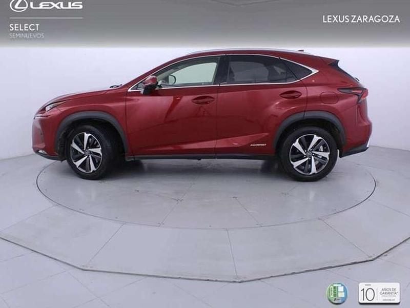 Usado Lexus NX300h Luxury Line 197 CV (144 kW) 2020 Rojo SUV
