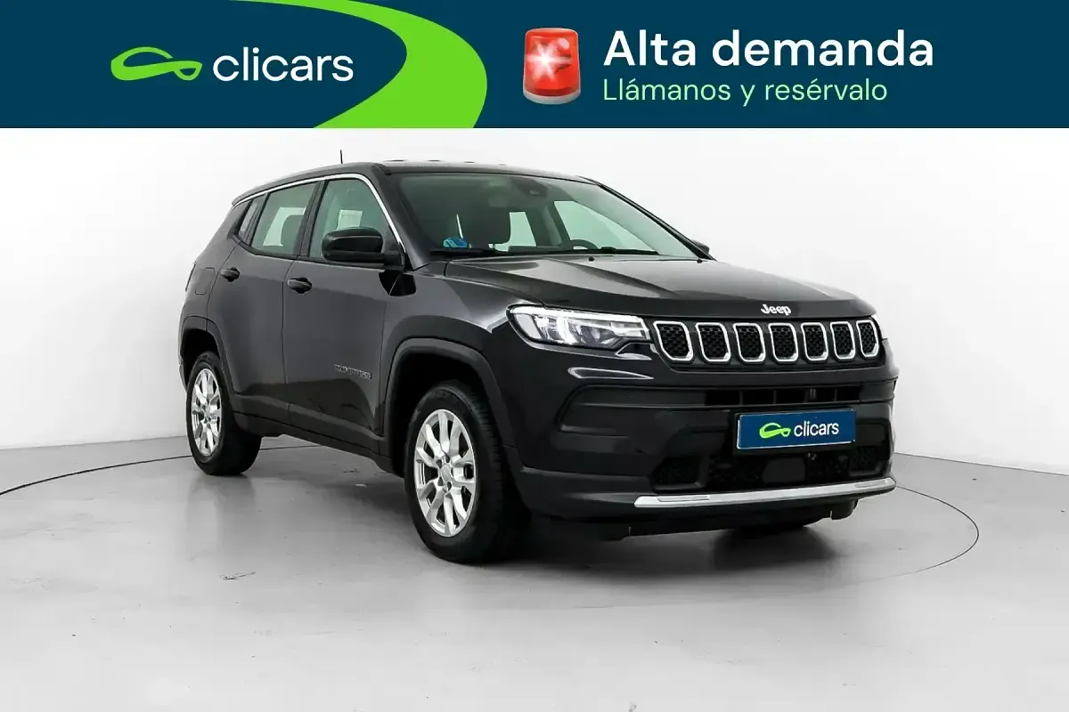 Usado Jeep Compass Altitude 130 CV (95 kW) 2025 Negro SUV