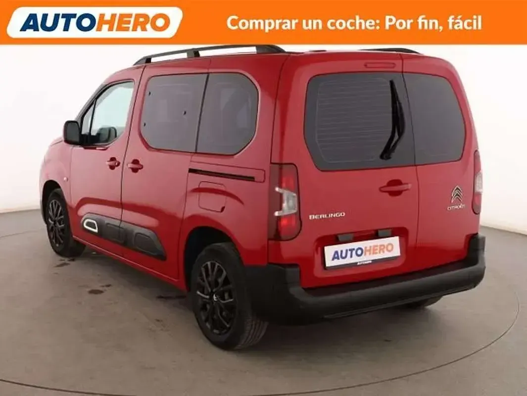 Usado Citroën Berlingo Feel 102 CV (75 kW) 2019 Rojo Monovolumen