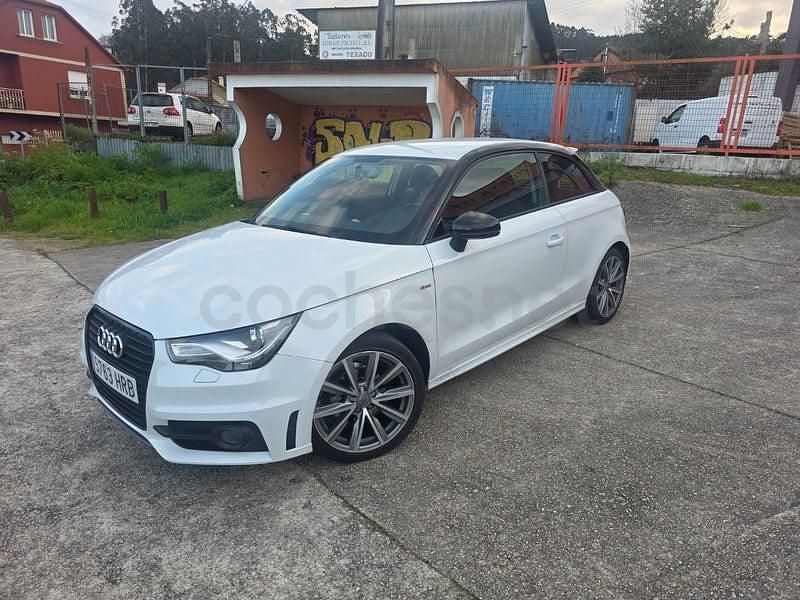 Usado Audi A1 S-Line 90 CV (66 kW) 2013 Blanco Utilitario