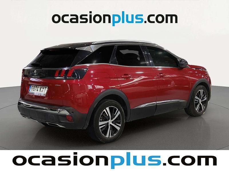 Usado Peugeot 3008 GT-line 131 CV (96 kW) 2019 Rojo SUV