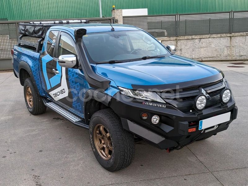 Usado Mitsubishi L200 181 CV (133 kW) 2018 Azul Recogida