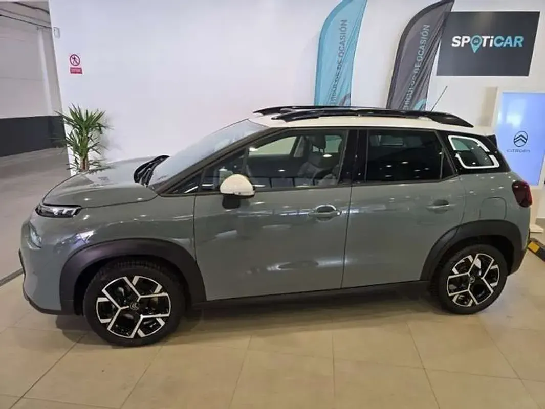 Usado Citroën C3 Aircross PureTech 131 CV (96 kW) 2021 Gris SUV