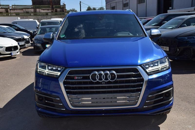 Usado Audi SQ7 Premium 435 CV (319 kW) 2016 Azul SUV