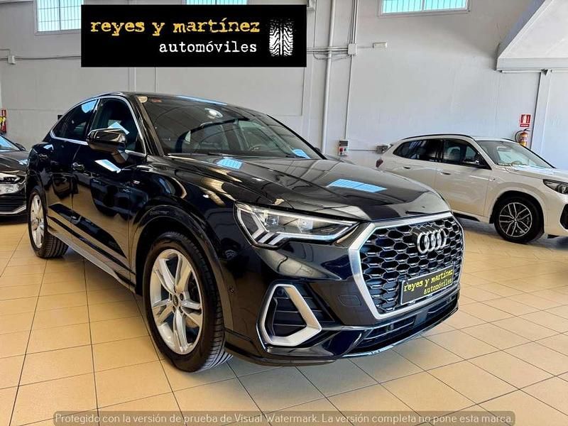 Usado Audi Q3 Sportback S-Line 150 CV (110 kW) 2021 Negro SUV