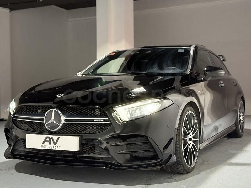 Usado Mercedes A35 AMG 306 CV (225 kW) 2021 Negro Berlina