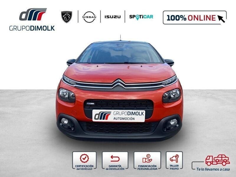 Usado Citroën C3 PureTech 110 CV (80 kW) 2017 Naranja Utilitario