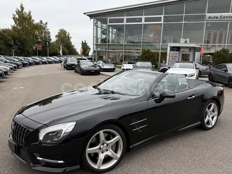 Negro Usado 2014 Mercedes SL500 Descapotable | 46.500 € - Imagen 1/4