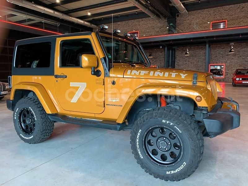 Amarillo Usado 2015 Jeep Wrangler Sahara SUV | 34.900 € (Precio justo) - Imagen 1/4