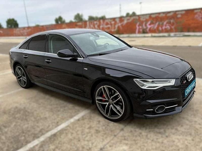 Usado Audi A6 S-Line 272 CV (200 kW) 2017 Negro Berlina