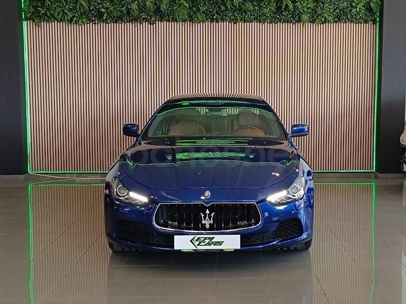 Usado Maserati Ghibli 410 CV (301 kW) 2016 Azul Berlina