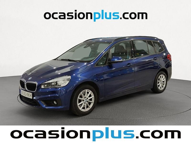 Azul Usado 2018 BMW 218 Gran Tourer Monovolumen | 17.173 € (Precio justo) - Imagen 1/4