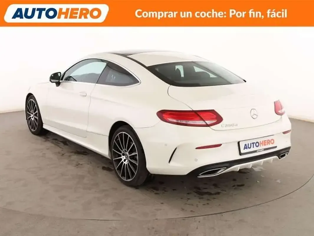 Usado Mercedes C250 205 CV (150 kW) 2017 Blanco Coupe