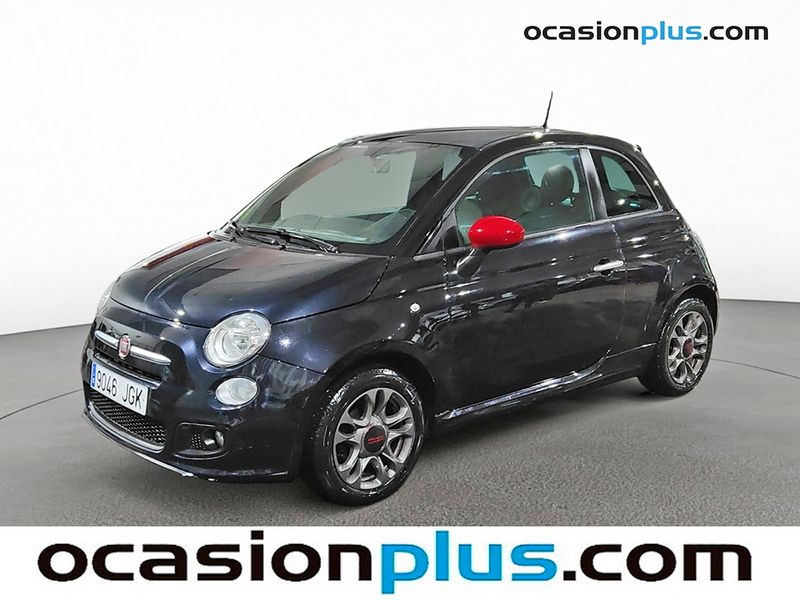 Negro Usado 2015 Fiat 500 Lounge Utilitario | 8900 € (Caro) - Imagen 1/4