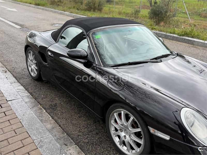 Usado Porsche Boxster S 252 CV (185 kW) 2002 Negro Descapotable