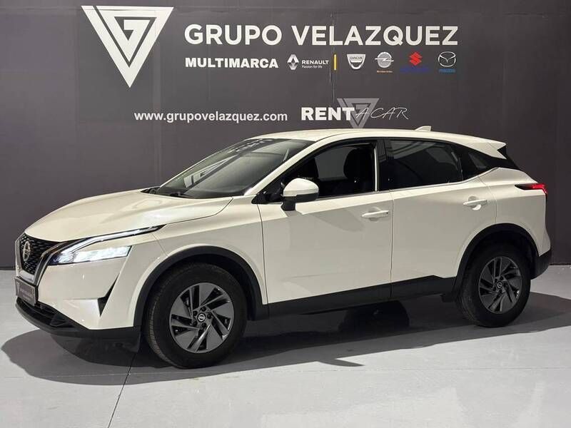 Blanco Usado 2021 Nissan Qashqai Acenta SUV | 23.490 € (Un poco caro) - Imagen 1/4