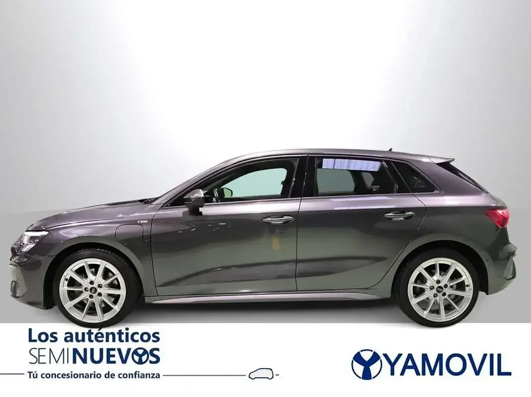 Usado Audi A3 Sportback e-tron S-Line 204 CV (150 kW) 2021 Gris Utilitario