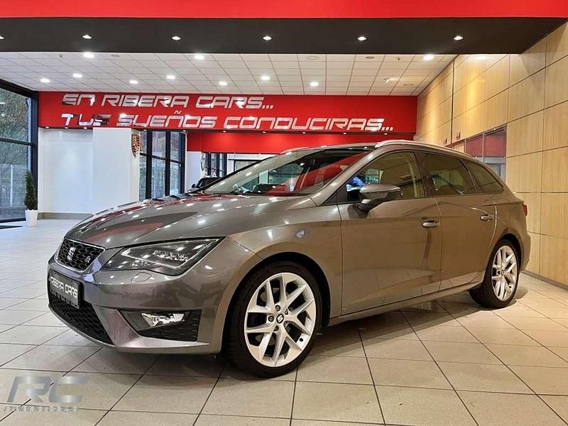 Gris Usado 2016 Seat Leon ST FR Familiar | 17.990 € (Caro) - Imagen 1/4