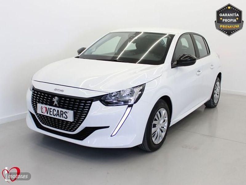 Usado Peugeot 208 Active 102 CV (75 kW) 2022 Blanco Utilitario