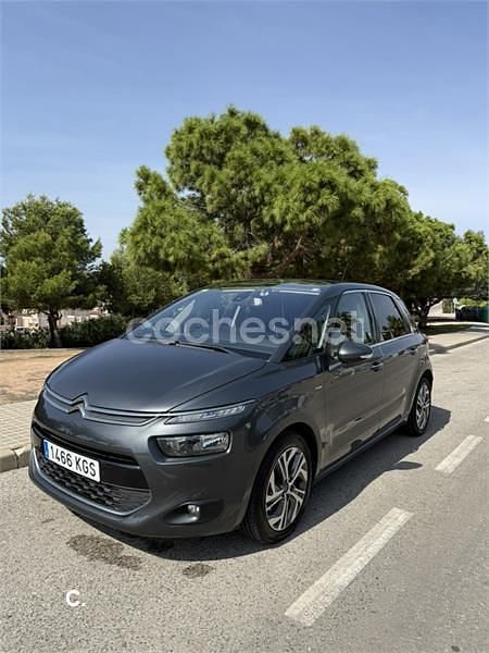 Gris / plata Usado 2016 Citroën C4 Picasso Exclusive Monovolumen | 7500 € (Buen precio) - Imagen 1/4