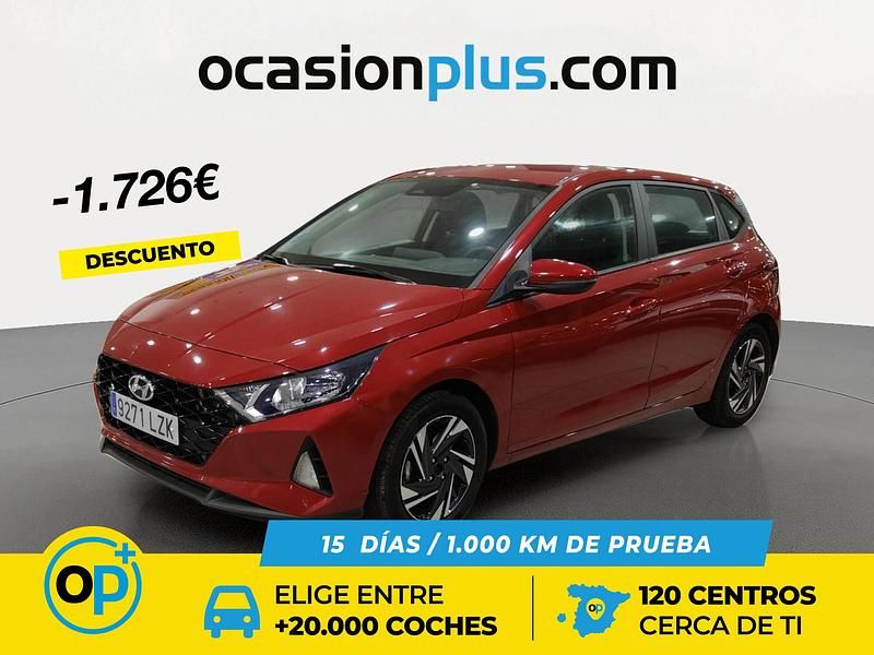 Rojo Usado 2022 Hyundai i20 | 18.990 € (Caro) - Imagen 1/4