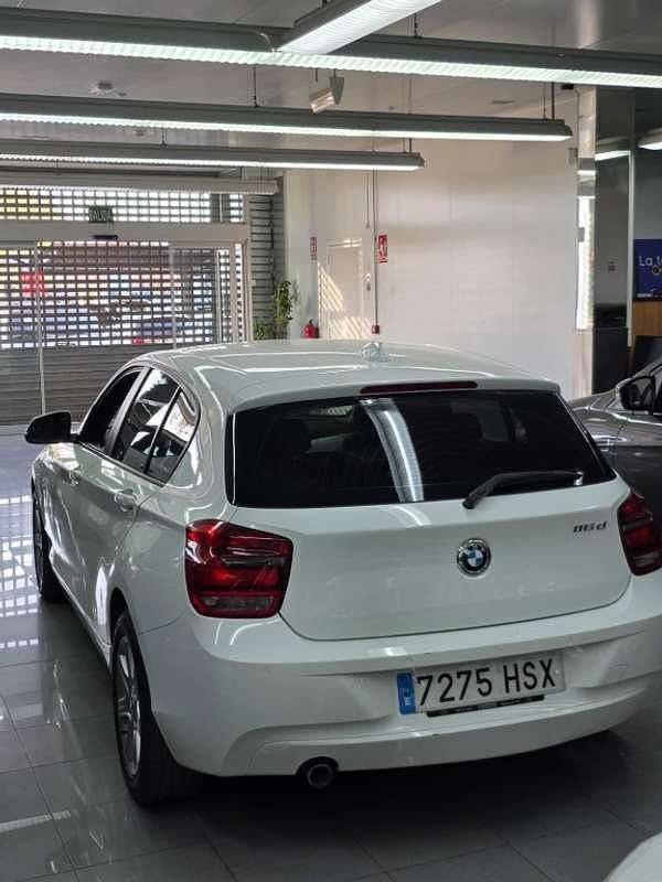 Usado BMW 116 Efficient Dynamics 116 CV (85 kW) 2014 Blanco Utilitario