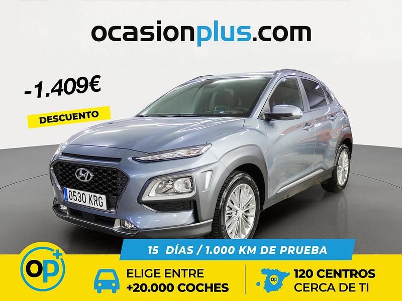 Usado Hyundai Kona 120 CV (88 kW) 2018 Gris SUV